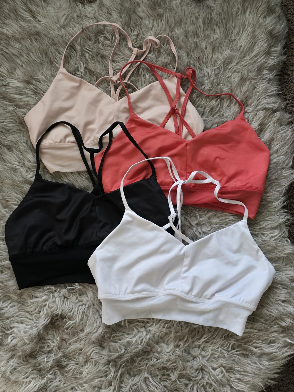 Set of 4 Alo Bralettes LIKE NEW